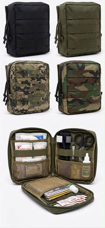 Compact First Aid Utility Organizer for EDC, Outdoor & Emergency Use