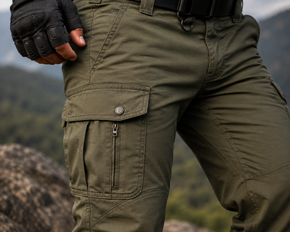 Blue Army Ripstop Utility Combat Trousers