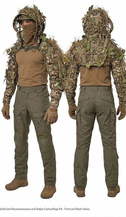 Ghillie Hood / Sniper Concealment Hood - Combat Concealment System (CCS)
