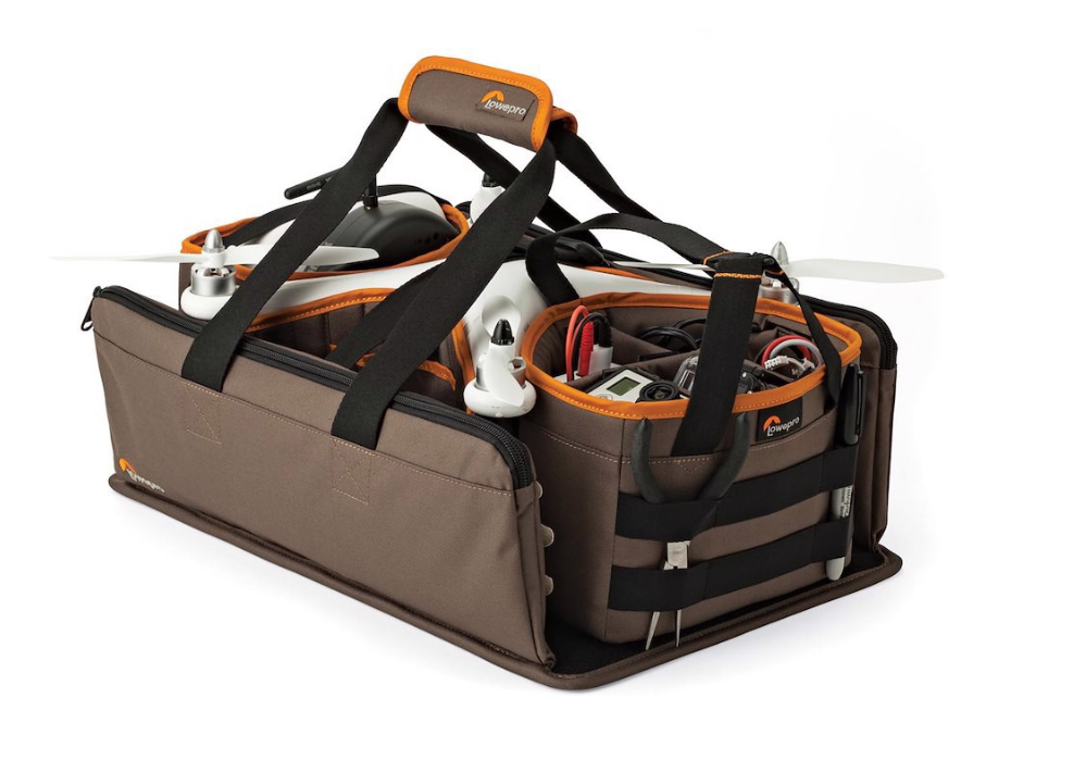 Blue Army Drone Carrying Case | Organizer Bag for Quadcopter & Gear