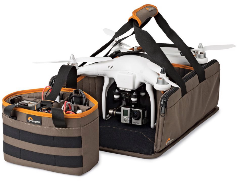 Blue Army Drone Carrying Case | Organizer Bag for Quadcopter & Gear