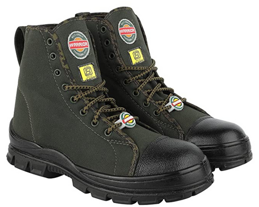 Liberty Warrior 88-46HSTG Jungle Boot for Men and Women, Olive Green Canvas Boot