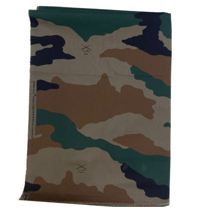 Fabric Camouflage - Indian Army-Green Man Mills