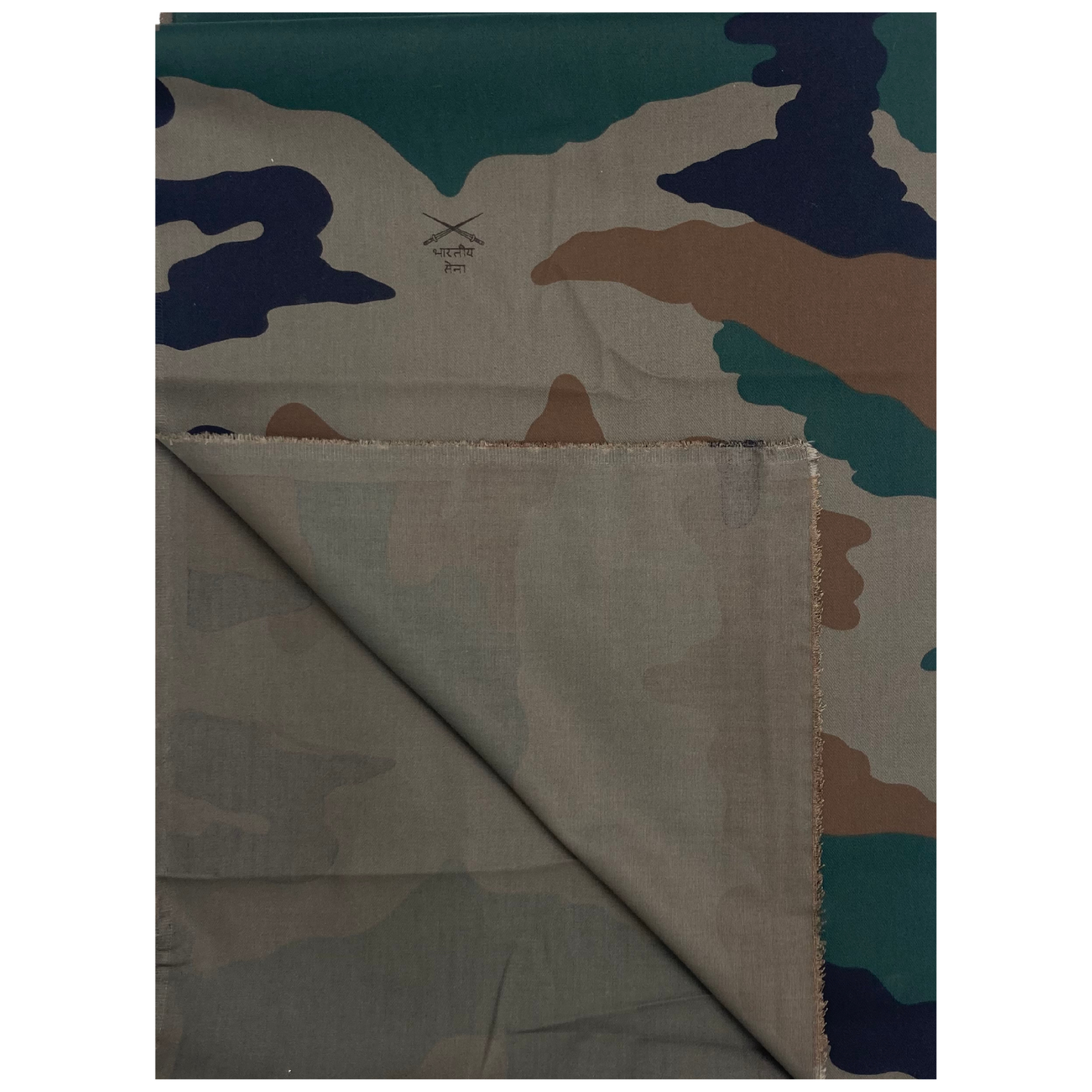 Fabric Camouflage - Indian Army-Green Man Mills