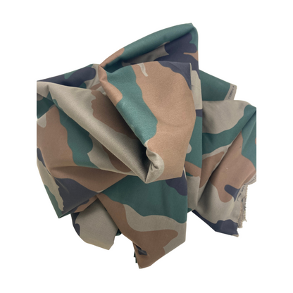 Fabric Camouflage - Indian Army-Green Man Mills