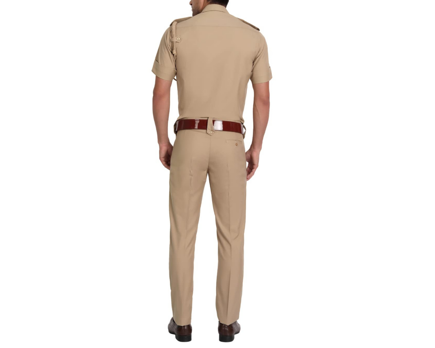 HALF SLEEVES-READYMADE KHAKHI UNIFORM-OCM/RAYMONDS FABRIC