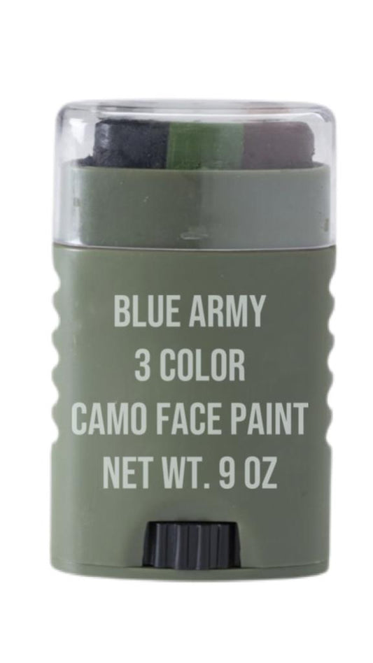 Camouflage Face Paint - 3 Colour