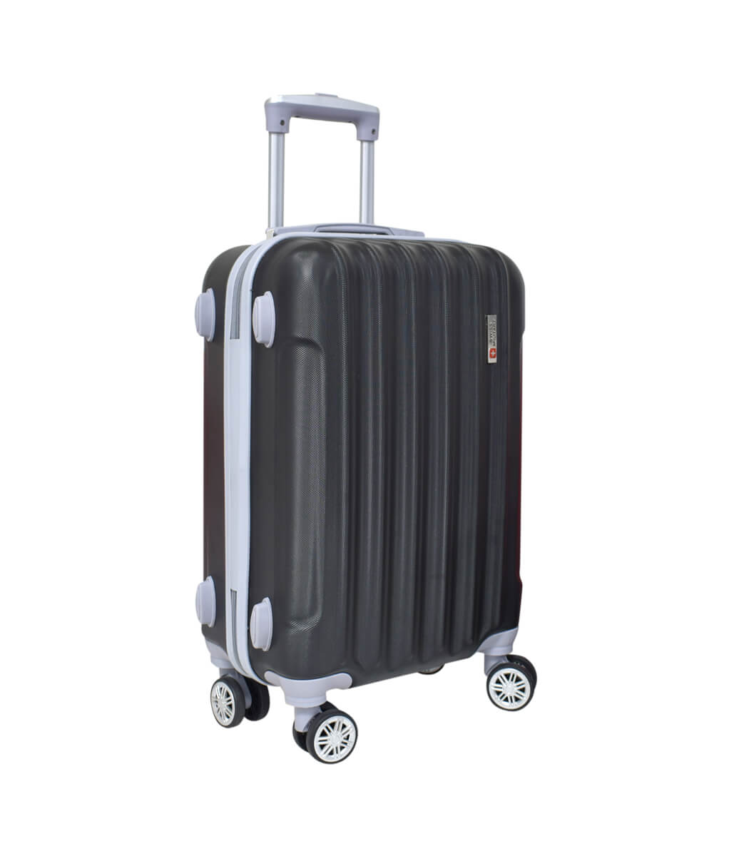 HTL83_TW2 – Polycarbonate Cabin Size Luggage with Travel Luggage Belt (HTL83+TW2)