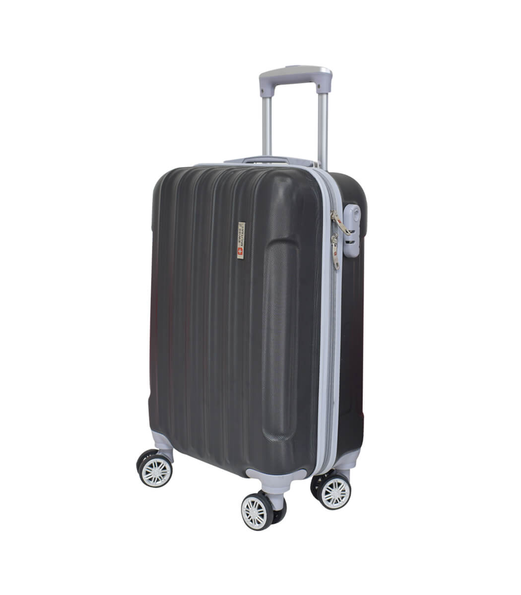 HTL83_TW2 – Polycarbonate Cabin Size Luggage with Travel Luggage Belt (HTL83+TW2)