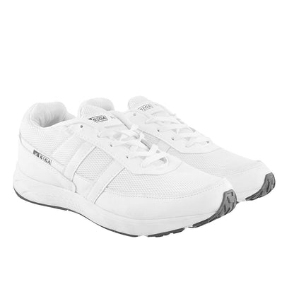 Sega Men Running Shoes White – Blue Army