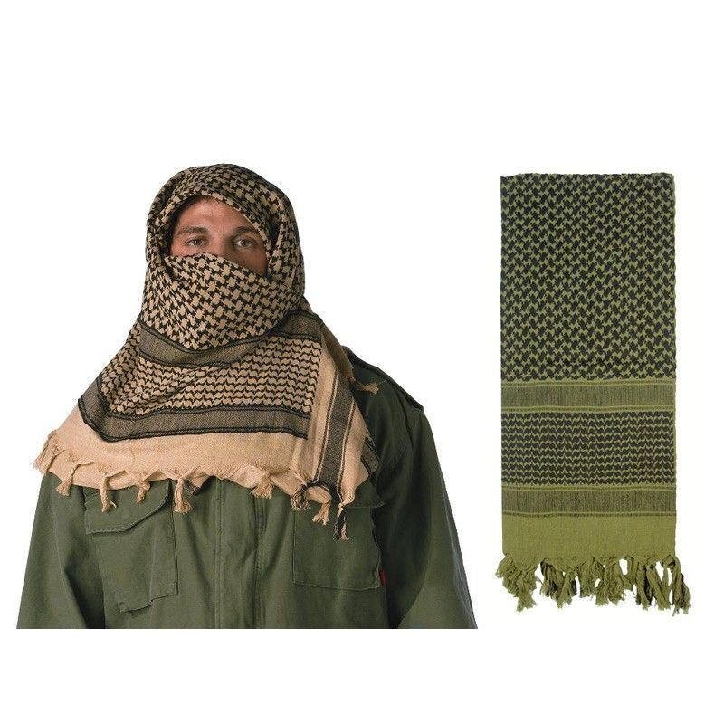 OLIVE SHEMAGH TACTICAL DESERT SCARF