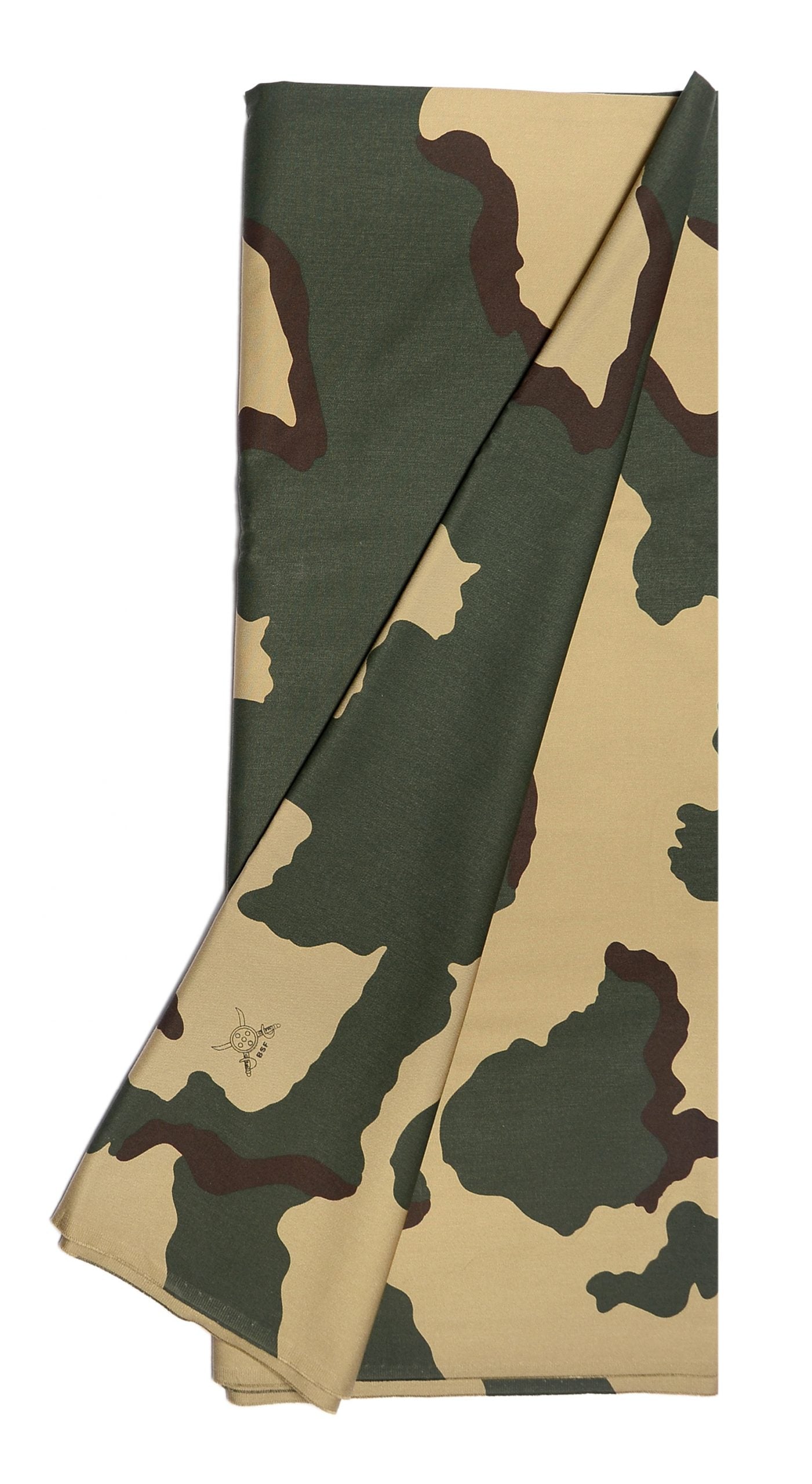 CAMOUFLAGE  FABRIC CUT LENGTH -JCT MILLS- BORDER SECURITY FORCE (BSF)