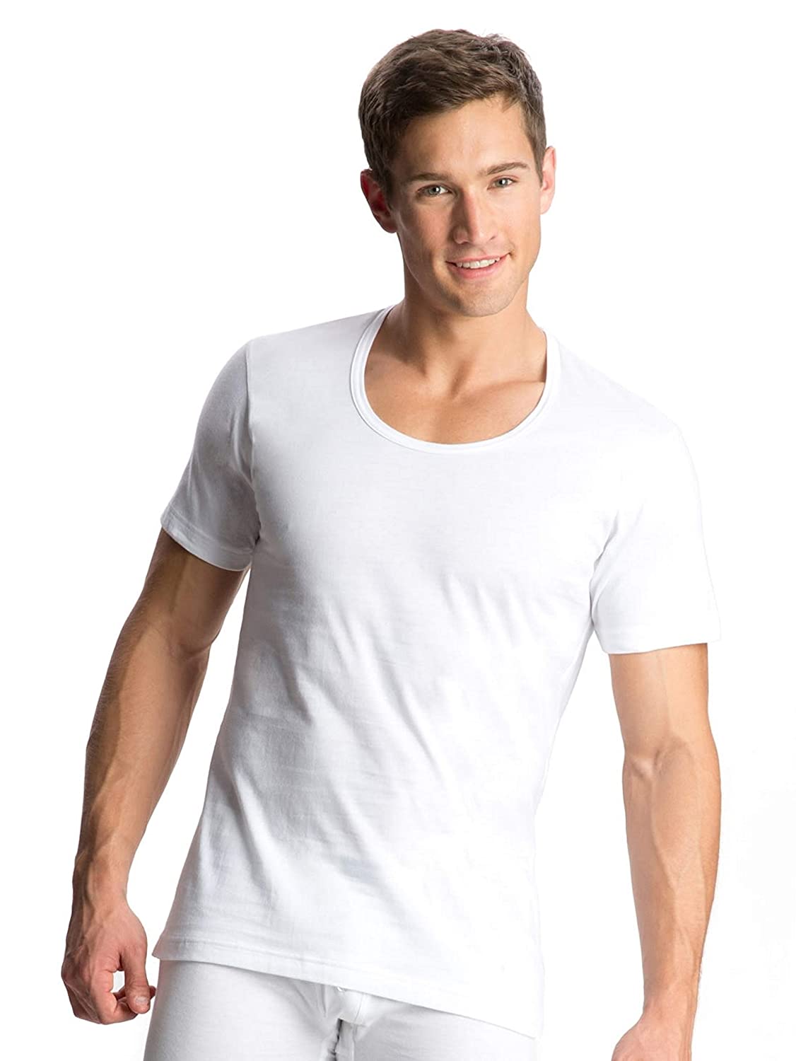 Jockey Men's Cotton Undershirt Half Sleeves (Elance) – Blue Army